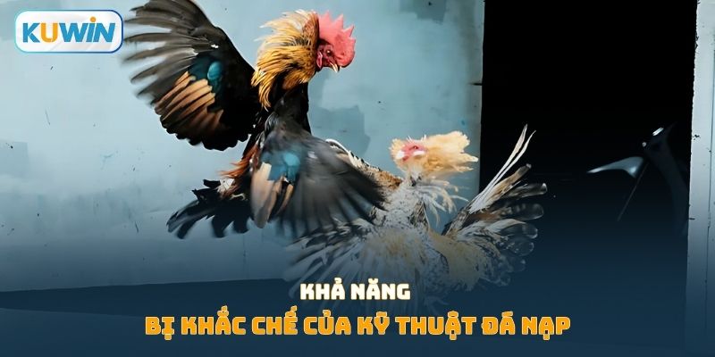 Khả năng bị khắc chế của kỹ thuật đá nạp